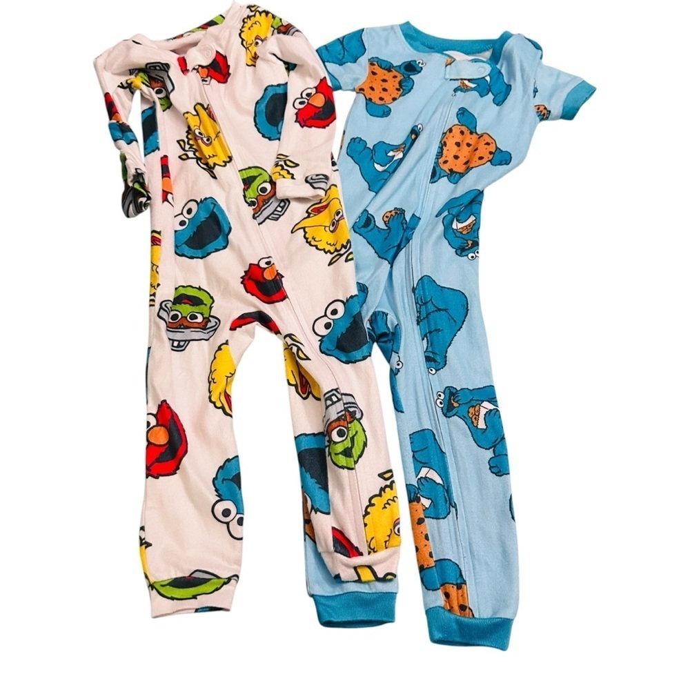 Sesame Street Kids One Piece in Blue and White - Picture 1 of 4
